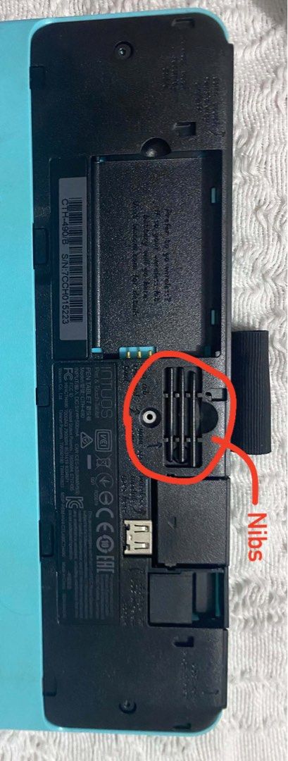 Drawing Tablet (Wacom Intuos Art) (Category: Other Accessories) located in Manila. Submitted by preloviebee (Listing ID 1457664208, Image 3). Description: No Box (I lost the box because I moved out) Drawing Tablet Wacom Intuos Art - with Express Shortcut keys - 3pcs Slightly used nibs at the back for refills - Touch Sensitive - Working Pen - Working Cable - Working Tablet - Slight Color Fade and Scratch at the back because it is used.