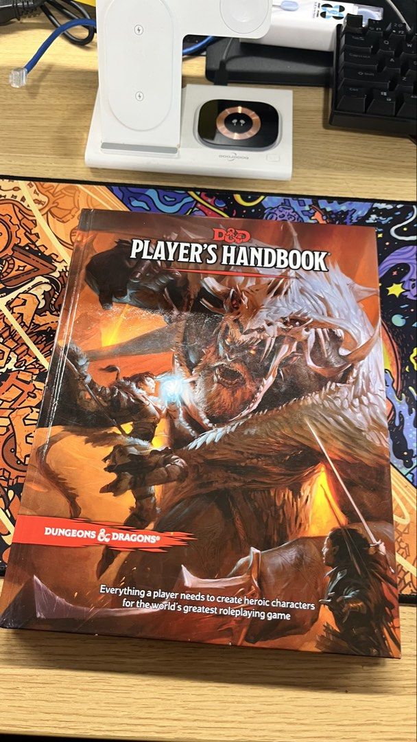 Dungeons & Dragons Player's Handbook 5th Edition (Category: Storybooks) located in Caloocan City. Submitted by goldenwind.dfc84e (Listing ID 1457579160, Image 1). Description: Essential reference for D&D players. Everything you need to create characters. Used this only once to make characters with my friends in a one-shot home brew we played. Been sitting in my shelf for quite a long time now as I was hesitant to part ways with it but I think it’