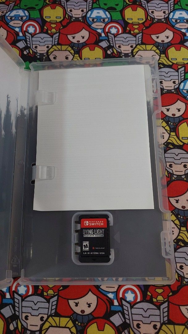 Dying Light Platinum Edition Nintendo Switch Game (Category: Nintendo) located in Bacoor. Submitted by sorinmarkov (Listing ID 1457581725, Image 2). Description: - Dying Light Platinum Edition for Nintendo Switch - Includes game cartridge and case - with receipt bough from DBlitz - bought for 2295 - selling for 1500 - like New hindi it halos nalaro - item will be coming from Bacoor Cavite MOP: BPI, GCASH.