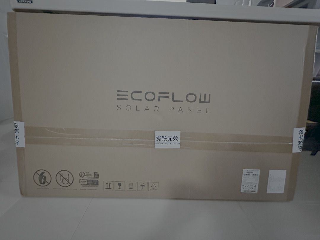 EcoFlow 100W Flexible Solar Panel + MC4 to XT60 Connector (Category: Other Home Appliances) located in Trece Martires City. Submitted by fred070 (Listing ID 1457673996, Image 2). Description: - Brand New EcoFlow 100W Flexible Solar Panel (Model: EF-Flex-M100) - Box is sealed, never opened - IP68 Rated for dust and water resistance - Lightweight and portable: Net weight 2.43kg (Gross weight 4.10kg) - Ideal for all your portable power needs.