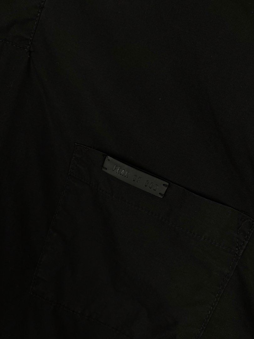 Essentials Polo (Category: Formal Shirts) located in Guimba. Submitted by thriftandthrive19 (Listing ID 1457587660, Image 2). Description: Fear of God Size: Large (dimension in inches) Width: 22 Length: 28 Condition: Excellent Issue: see last 2 photos Color rate: 9.5 .