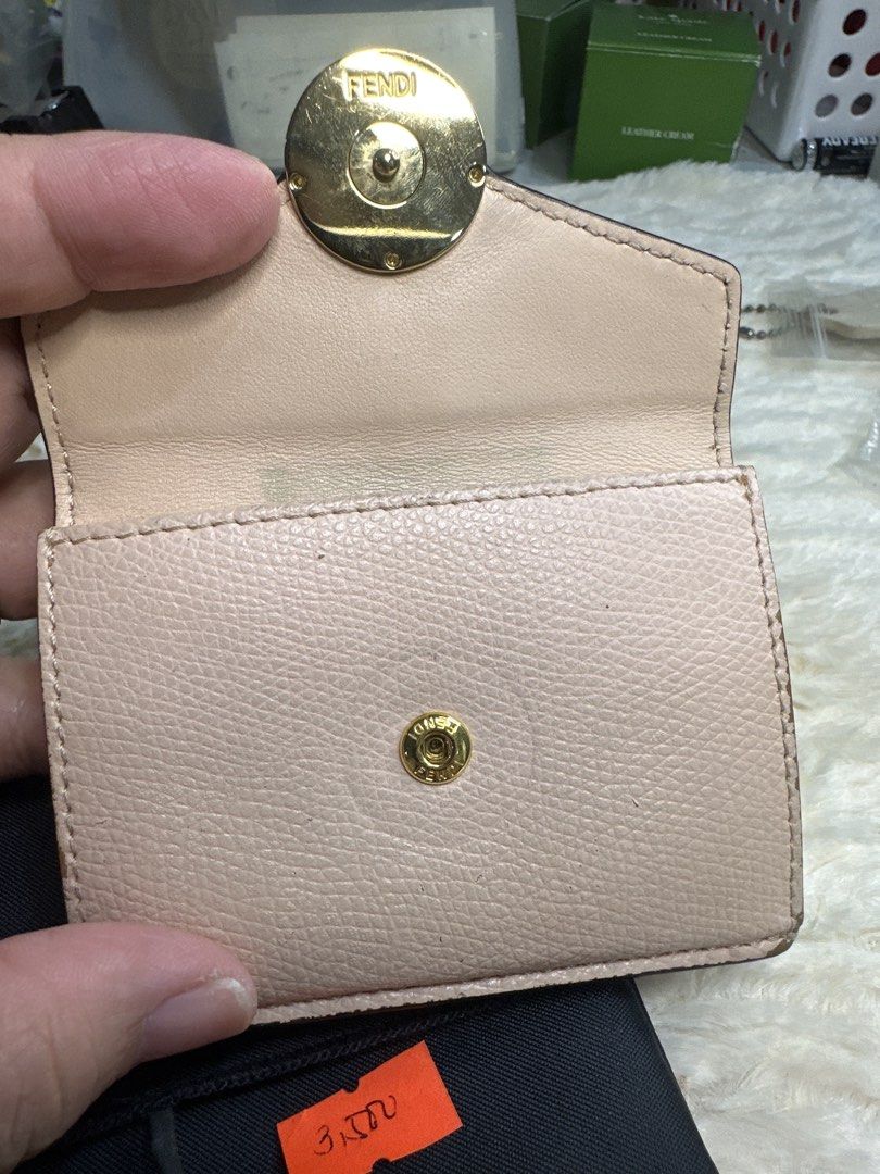 Fendi wallet (Category: Luxury Bags & Wallets) located in Antipolo. Submitted by prelovedcloseta (Listing ID 1457542744, Image 2). Description: Auth fendi Small compact wallet Preloved Minor rubs can be send to spa if maselan Very light .