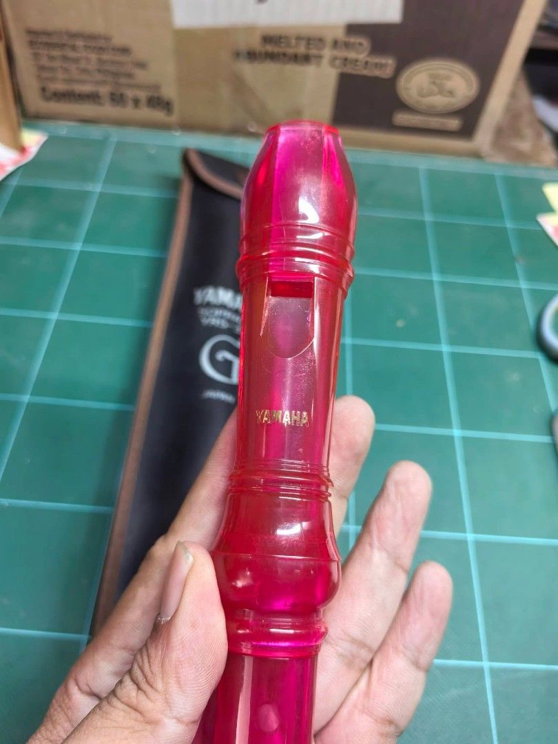 Flute Recorder - Soprano YRS-37II G (Category: Musical Instruments) located in Cebu City. Submitted by dudes_villanueva (Listing ID 1457592564, Image 2). Description: Flute Recorder - Soprano YRS-37II G Brand: Yamaha - Made in Japan 📌In excellent condition 📌With Case.