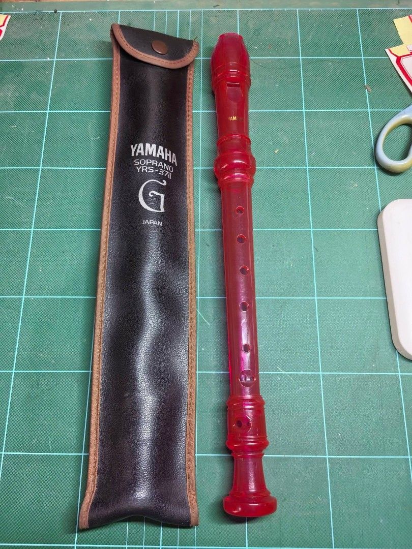 Flute Recorder - Soprano YRS-37II G (Category: Musical Instruments) located in Cebu City. Submitted by dudes_villanueva (Listing ID 1457592564, Image 1). Description: Flute Recorder - Soprano YRS-37II G Brand: Yamaha - Made in Japan 📌In excellent condition 📌With Case.