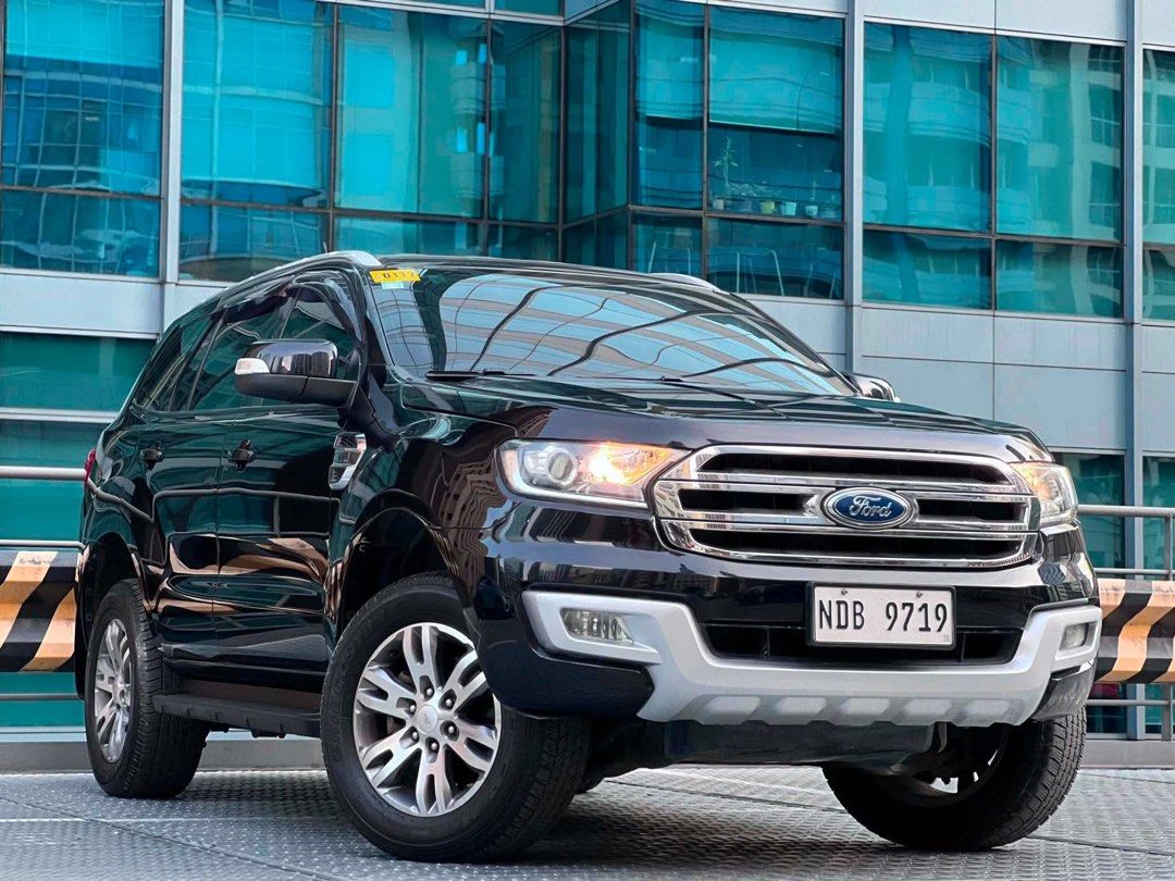 Ford Everest (Category: Used Cars) located in Makati City. Submitted by maby_latido05 (Listing ID 1457613146, Image 2). Description: 2016 Ford Everest Trend 2.2 Automatic Diesel 197k All in Low Cashout! 2 YRS - Php 28,260 3 YRS - Php 20,418 Chattel & Insurance included! FREE Transfer of Ownership FREE Detailing FREE Bank Processing 1st owner Well-maintained 70k Mileage Plate ends in 9 Daytime running lights Cruise control Touchscreen headunit Ste