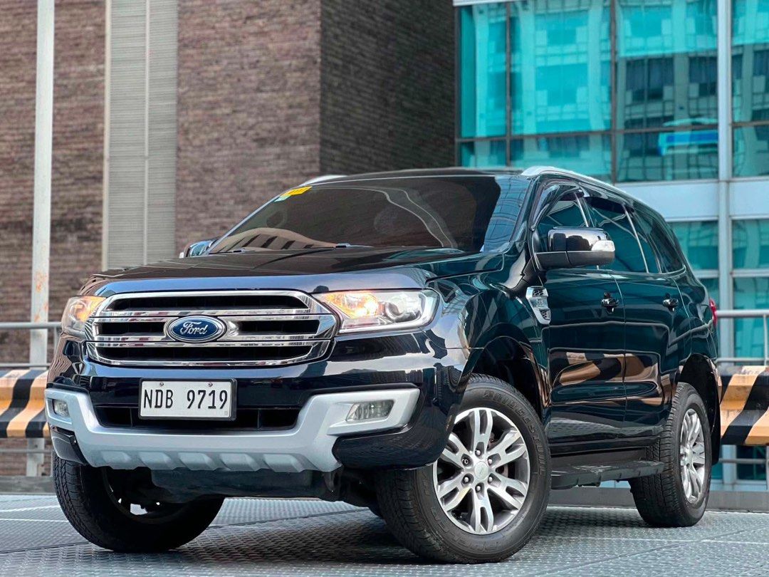 Ford Everest (Category: Used Cars) located in Makati City. Submitted by maby_latido05 (Listing ID 1457613146, Image 3). Description: 2016 Ford Everest Trend 2.2 Automatic Diesel 197k All in Low Cashout! 2 YRS - Php 28,260 3 YRS - Php 20,418 Chattel & Insurance included! FREE Transfer of Ownership FREE Detailing FREE Bank Processing 1st owner Well-maintained 70k Mileage Plate ends in 9 Daytime running lights Cruise control Touchscreen headunit Ste