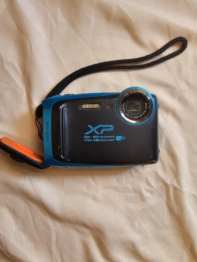 FUJIFILM XP130 DIGICAM WATERPROOF (Category: Cameras) located in Talisay. Submitted by kuyav (Listing ID 1457547195, Image 1). Description: - Fujifilm XP130 Digital Camera - Waterproof and Shockproof - Built-in Wi-Fi Connectivity - Includes Strap - Comes with 8GB Kingston SD Card - Ideal for Outdoor Adventures - SRP 29,000 (Bought at this price) - Ask me any questions!.