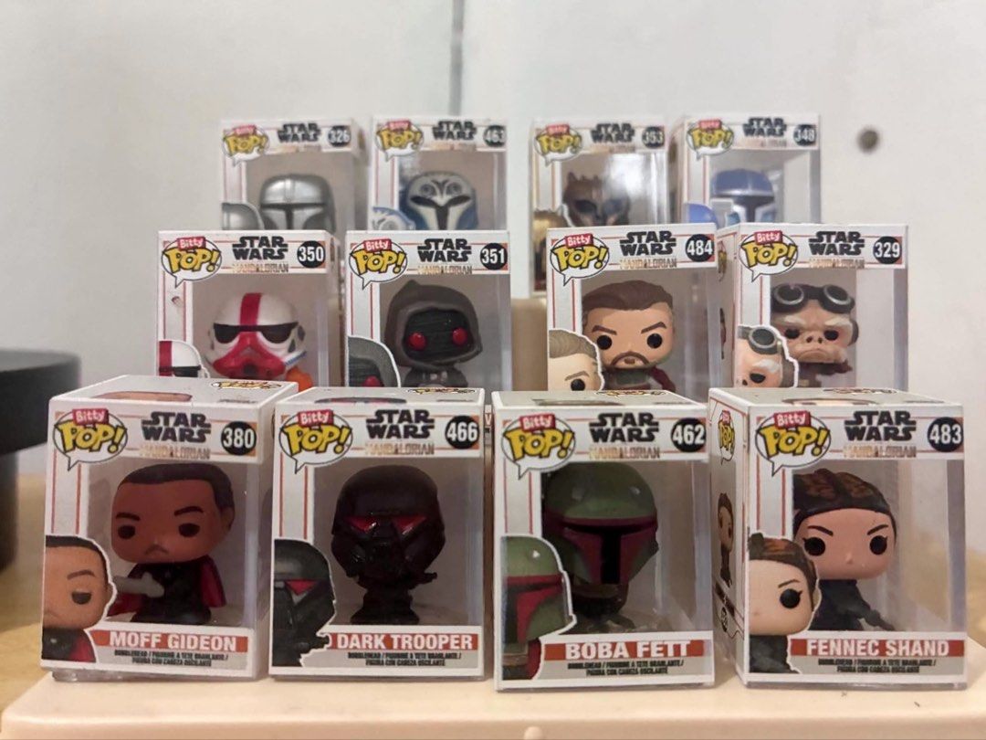 FUNKO Bitty Pop STAR WARS Set Instant Collection (Category: Designer & Blind Box Toys) located in Mandaluyong City. Submitted by StephenGo888 (Listing ID 1457651443, Image 1). Description: FUNKO Bitty Pop STAR WARS Set Instant Collection.