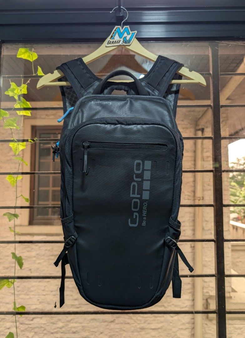 GoPro Be A Hero Seeker Backpack (Category: Camera Bags & Carriers) located in Santa Maria. Submitted by mjgaragesale (Listing ID 1457680368, Image 1). Description: GoPro Be A Hero Seeker Backpack ◉ Condition: 9.8/10 used a few times only ◉ 16–18L Lightweight & Compact ◉ Built-in shoulder & chest mounts for hands-free POV filming. ◉ Organized multiple compartments for quick access ◉ 15" Laptop padded sleeves ◉ Padded shoulder straps, back panel, a