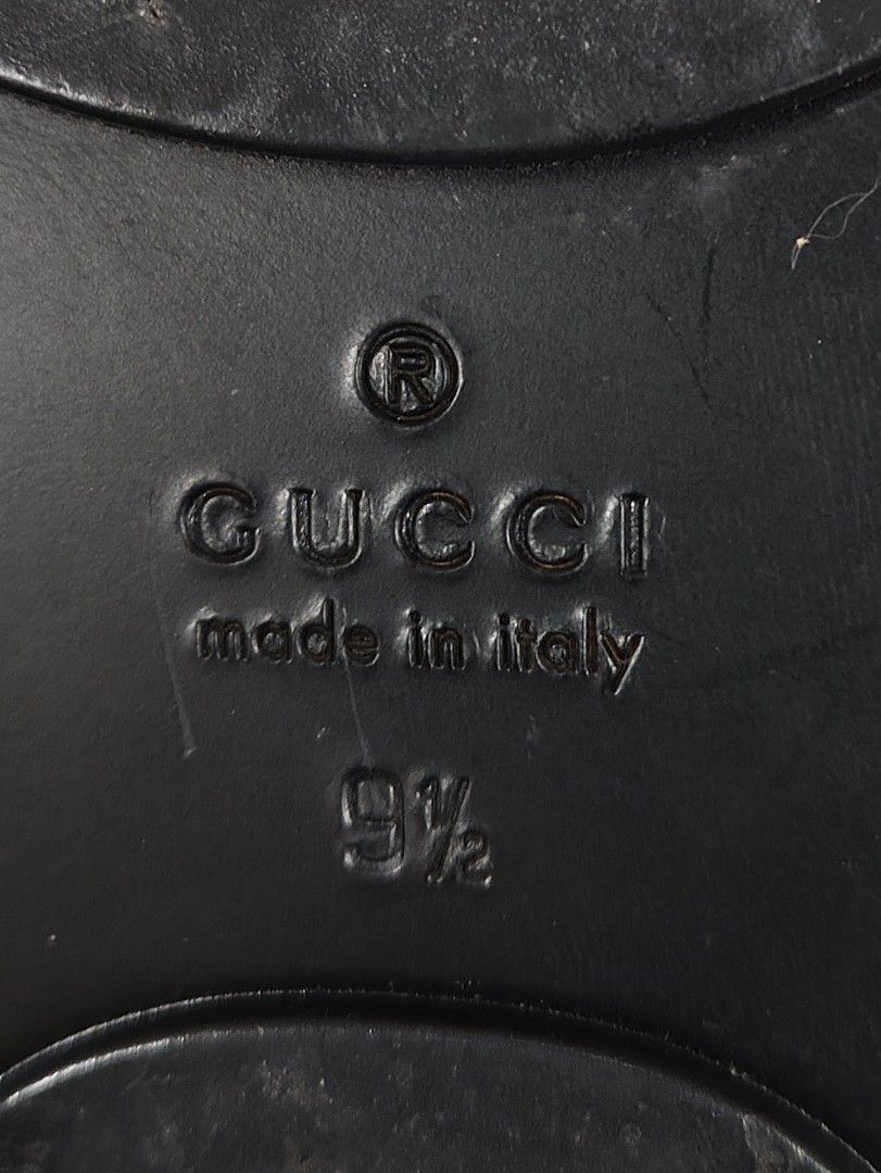 GUCCI Men's Sandals (Category: Sneakers & Footwear) located in Pasay City. Submitted by kakeem (Listing ID 1457654874, Image 3). Description: GUCCI Men's Sandals size 8.5UK / 9.5 US Men's Used once like new Reason for selling : Decluttering.
