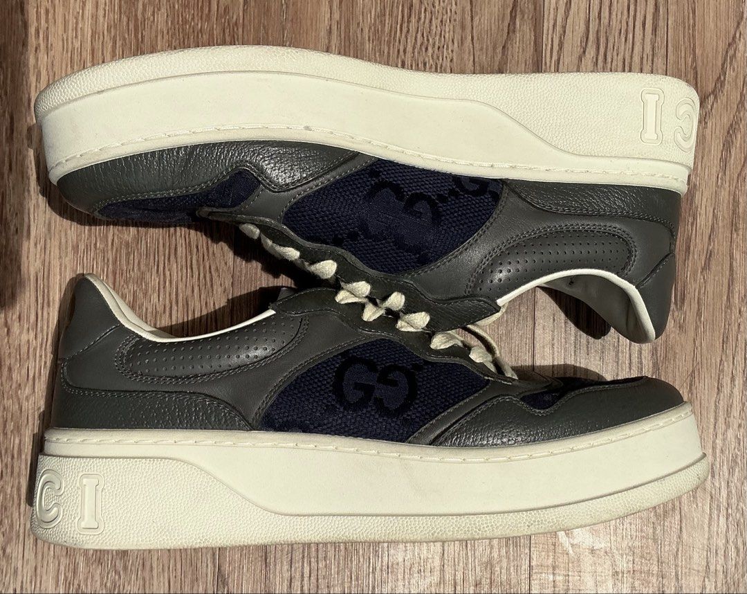 Gucci Shoes for men (Size 7.5) (Category: Sneakers & Footwear) located in Taguig. Submitted by sorted_luxury (Listing ID 1457557754, Image 3). Description: No inclusion Double check photos for condition No major damage only signs of use like minimal scratches and dust stains .