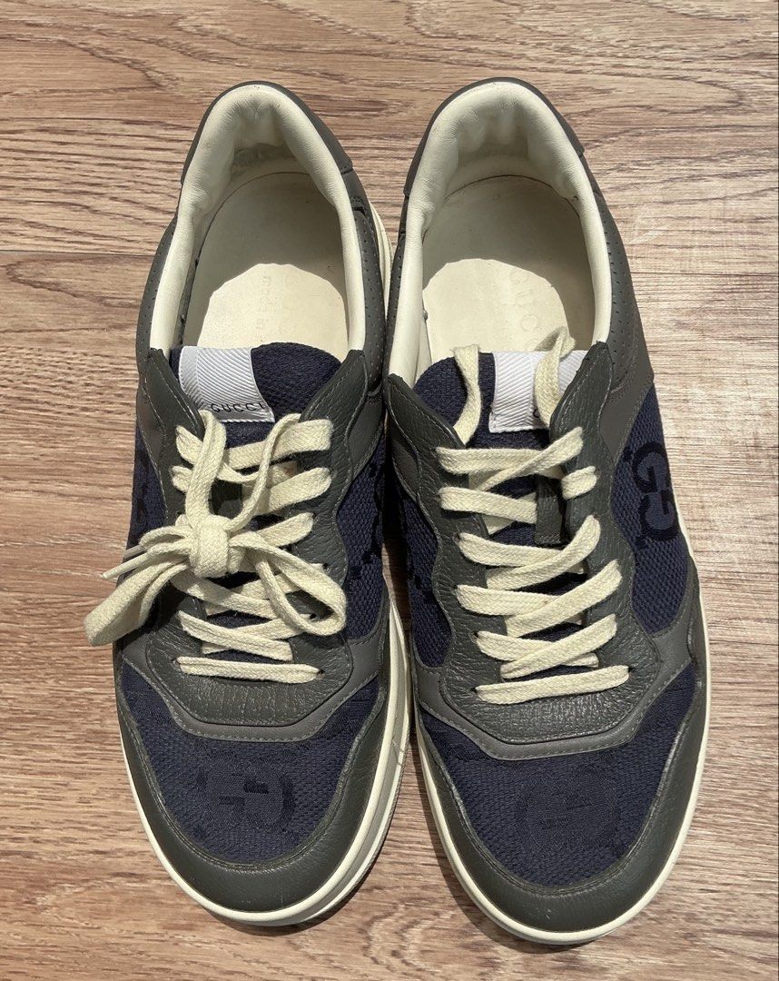 Gucci Shoes for men (Size 7.5) (Category: Sneakers & Footwear) located in Taguig. Submitted by sorted_luxury (Listing ID 1457557754, Image 1). Description: No inclusion Double check photos for condition No major damage only signs of use like minimal scratches and dust stains .