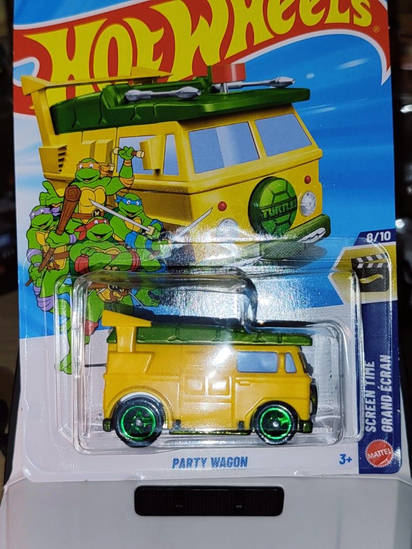 Hot Wheels Party Wagon // 150php (Category: Vehicle & Diecast Models) located in Quezon City. Submitted by edrielgp (Listing ID 1457537570, Image 3). Description: Hot Wheels Party Wagon // 150php Bump blister Teenage Mutant Ninja Turtle TMNT Payment - gcash or gotyme Meet up by schedule Location: Wilcon City Center Visayas Ave., Quezon City Delivery - jnt wed and friday lbc & lalamove everyday..