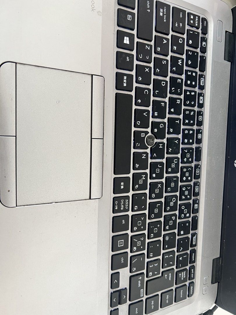 HP EliteBook Laptop Japan (Category: Laptops & Notebooks) located in Caloocan City. Submitted by thriftwithriexx (Listing ID 1457592200, Image 3). Description: - HP EliteBook laptop - Japanese keyboard layout - Minor cosmetic scratches on lid and casing - Clear and bright screen - Power adapter included - Ready for a new owner Issue: battery need nakasaksak Keyboard: some keys do not work pwede naman mag extension na keyboard All goods, nakapag p