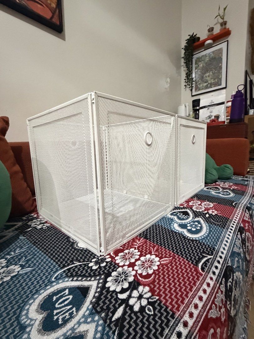 IKEA DRÖNJÖNS White Storage Box (Category: Storage Boxes & Baskets) located in Las Pinas. Submitted by himighandoggo (Listing ID 1457664950, Image 2). Description: Size: 33x37x33 cm (13x14 ½x13 ") Two pieces available RFS: Did not fit our cabinet Check out the IKEA listing here: https://www.ikea.com/ph/en/p/droenjoens-storage-box-white-00515495/?utm_source=google&utm_medium=organic-shopping&utm_campaign=shopping_feed&utm_content=free_google_shopp
