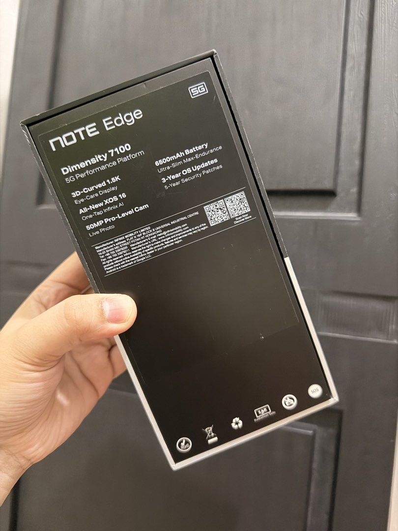 Infinix note edge 5g 256gb (Category: Android Others) located in Makati City. Submitted by leicollections (Listing ID 1457659484, Image 2). Description: Infinix Note Edge 5g 256gb Ilang months palang Di nagagamit extra phone Negotiable .