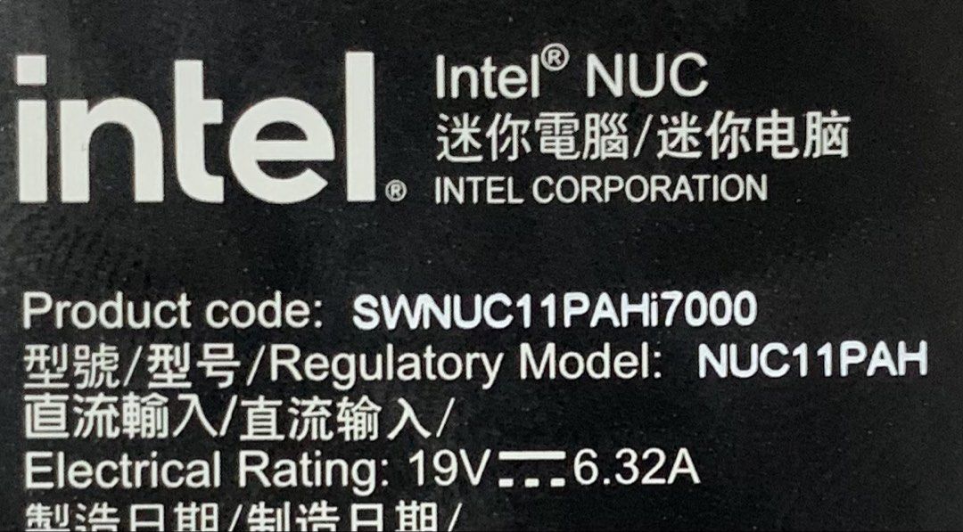 Intel Nuc SWNUC11PAHi7000 (Category: Desktops) located in Manila. Submitted by takitanaka (Listing ID 1457673350, Image 3). Description: Intel Nuc SWNUC11PAHi7000 I7 11th Gen 16gb ram 256gb ssd Windows 11 pro MS Office Personal or Office Plug and Play 🖥️.