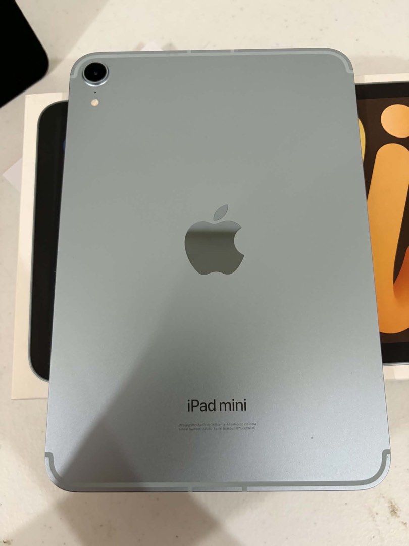 iPad mini Wi-Fi + Cellular 128GB Blue with Apple Pencil USB-C (Category: iPad) located in Caloocan City. Submitted by francesalcoy (Listing ID 1457628453, Image 1). Description: iPad mini Wi-fi + Cellullar 128gb Blue Battery Health: Normal Maximum Capacity: 93% Cycle Count: 161 With Apple Pencil USB-C With free 3 cases (one is from Pitaka) RFS: upgraded.