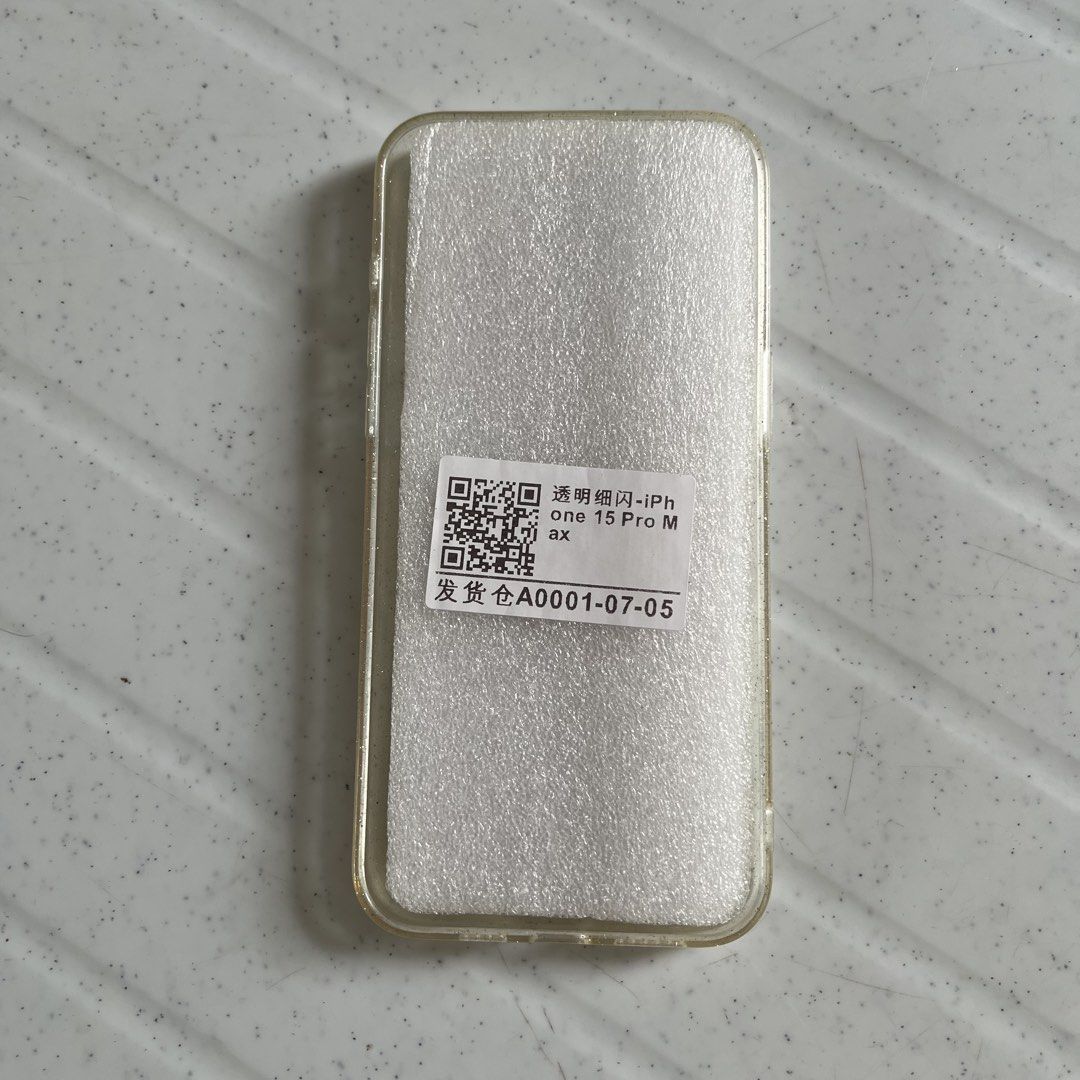 Iphone 15 Pro Max Clear Case (Category: Cases & Sleeves) located in Quezon City. Submitted by jpsstore (Listing ID 1457546099, Image 2). Description: Iphone 15 Pro Max Clear Case No issue MOP: Gcash SHIPPING: J&t | Lalamove .
