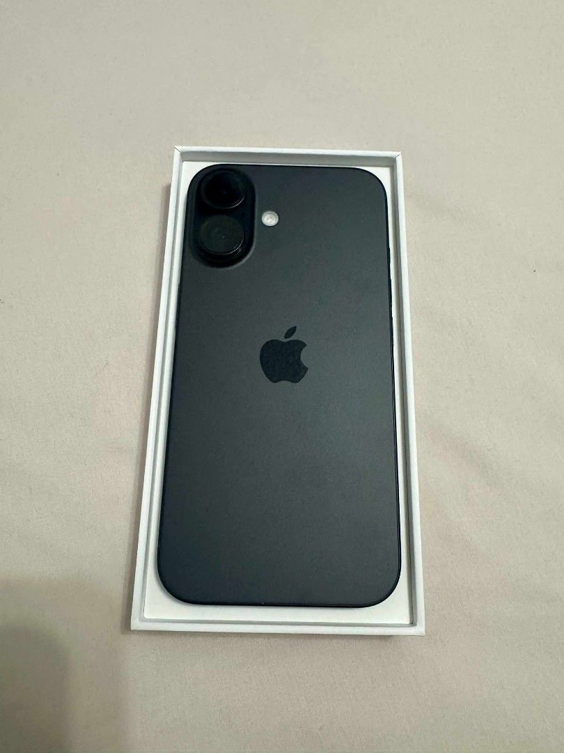 iPhone 16 100% (Category: iPhone 16 Series) located in Manila. Submitted by centcc.31 (Listing ID 1457615348, Image 2). Description: 📱 iPhone 16 — FOR SALE! ✨ 💯 100% Battery Health 🔋 60 Cycle Count 🔓 Factory Unlocked / No SIM Restriction 🗓️ 1 Month Used Only 🛡️ With 1 Year Warranty ✨ Makinis / No Dents ✅ No Issue — Ready to Use! 📦 Inclusions: • Unit • Cord • Pin Ejector • Original Box 📍 Location: Sampaloc, Manila 🤝 Meet-up available.
