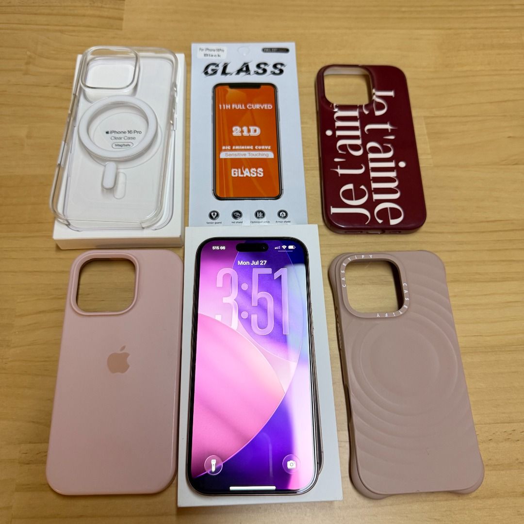IPhone 16 Pro 512gb Openline Desert Titanium (Category: iPhone 16 Series) located in Mandaluyong City. Submitted by jldlnd (Listing ID 1457671477, Image 2). Description: Iphone 16 Pro 512 gb - Openline - 92% battery life - With tempered glass since day 1 - No issues. No dents and never opened. - Complete box and charger with receipt - With original case and extra tempered glass ❗️Lowballers will not be entertained❗️ .