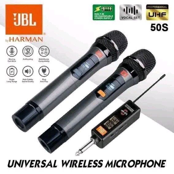 JBL Wireless rechargeable mic JBL 30S - JBL 50S (Category: Microphones) located in Manila. Submitted by ashleyeshk1320 (Listing ID 1457549887, Image 2). Description: JBL Wireless rechargeable mic JBL 30S reseller 1,100php JBL 50S reseller 1,300php.