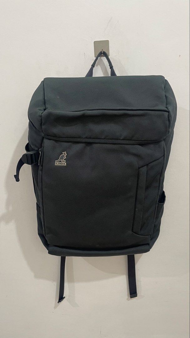 Kangol Laptop Backpack (Unisex) (Category: Backpacks) located in Las Pinas. Submitted by qcleopatrastrove (Listing ID 1457522892, Image 1). Description: *With flaws (See attached photos.) Please manage your expectations. Thank you.🤎.