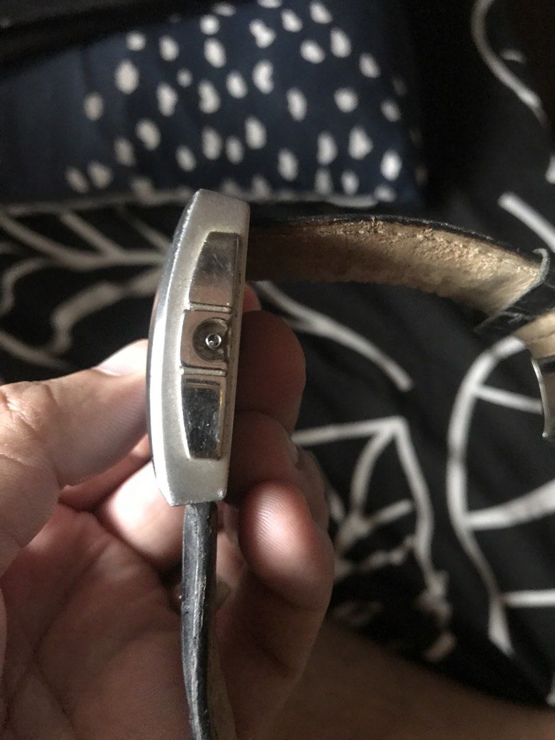 Kenneth Cole Watch (Category: Luxury Watches) located in Quezon City. Submitted by wealthman8888 (Listing ID 1457537645, Image 2). Description: sf buyer shoulder as is where is not working no batteey and log.