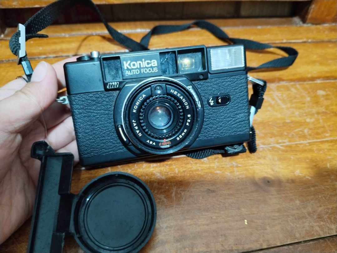 Konica Cam Vintage (Category: Cameras) located in Manila. Submitted by thrifty_cool (Listing ID 1457616005, Image 2). Description: Buy as is For collectors of Camera Not tested BUT buttons and stuffs works perfectly.