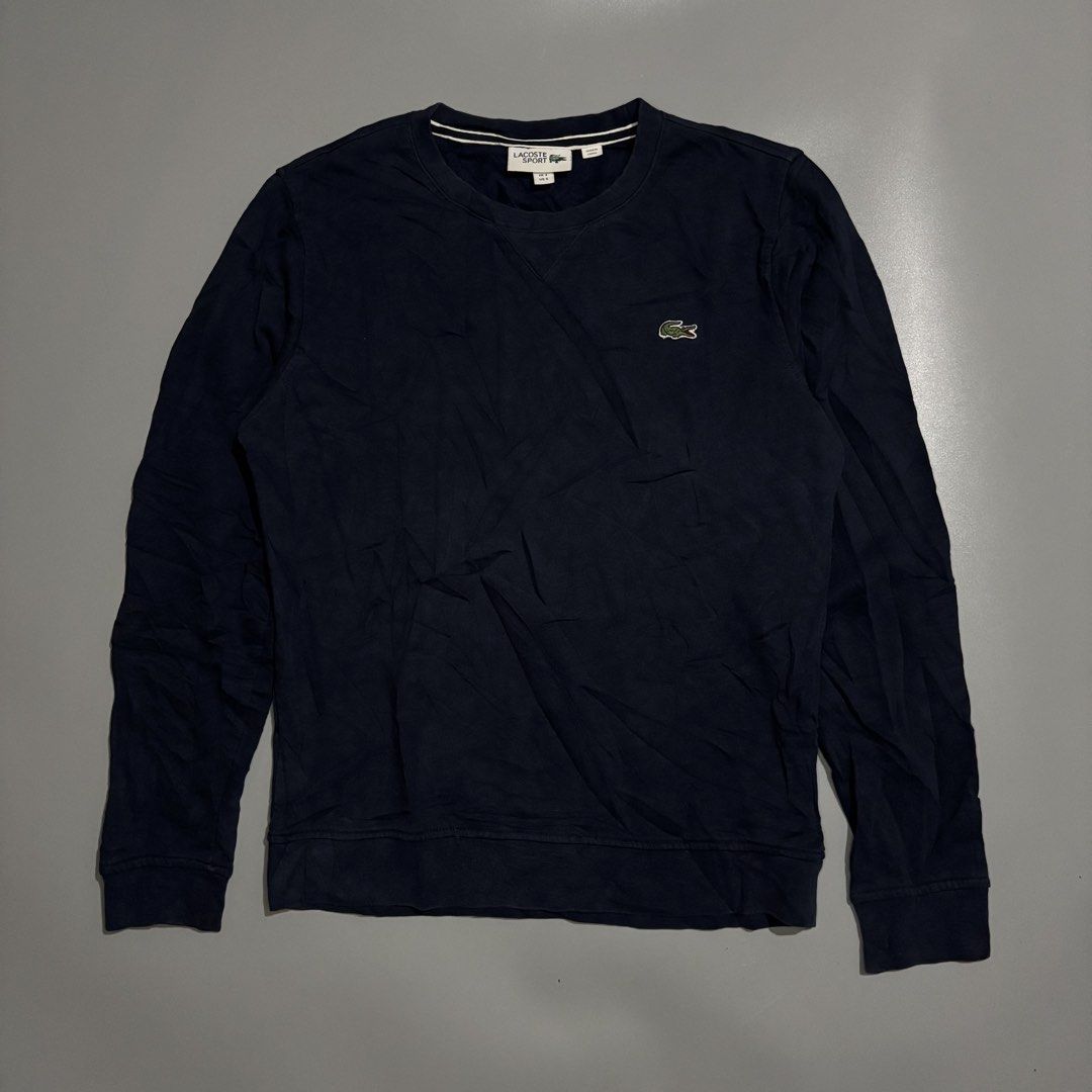 Lacoste Sport Crewneck (Category: Coats, Jackets and Outerwear) located in Bacolod City. Submitted by Hanap_ukay (Listing ID 1457659379, Image 1). Description: Lacoste Sport Crewneck Size: 3 / Small 20/25 Excellent 1,500.