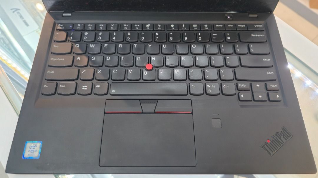 Lenovo Thinkpad x1 carbon gen6 touchscreen (Category: Laptops & Notebooks) located in Manila. Submitted by francissyronald (Listing ID 1457540492, Image 2). Description: Lenovo Thinkpad x1 carbon gen6 touchscreen (pre-owned) srp = 14,500 • intel i5 8th gen with 16gb ddr3 • 256gb nvme SSD ( upgradable ) • 14 inches Full HD display • Windows 10 • charger/adapter included **with freebies ( mouse, laptop sleeve & box ) with 1 year warranty and two we