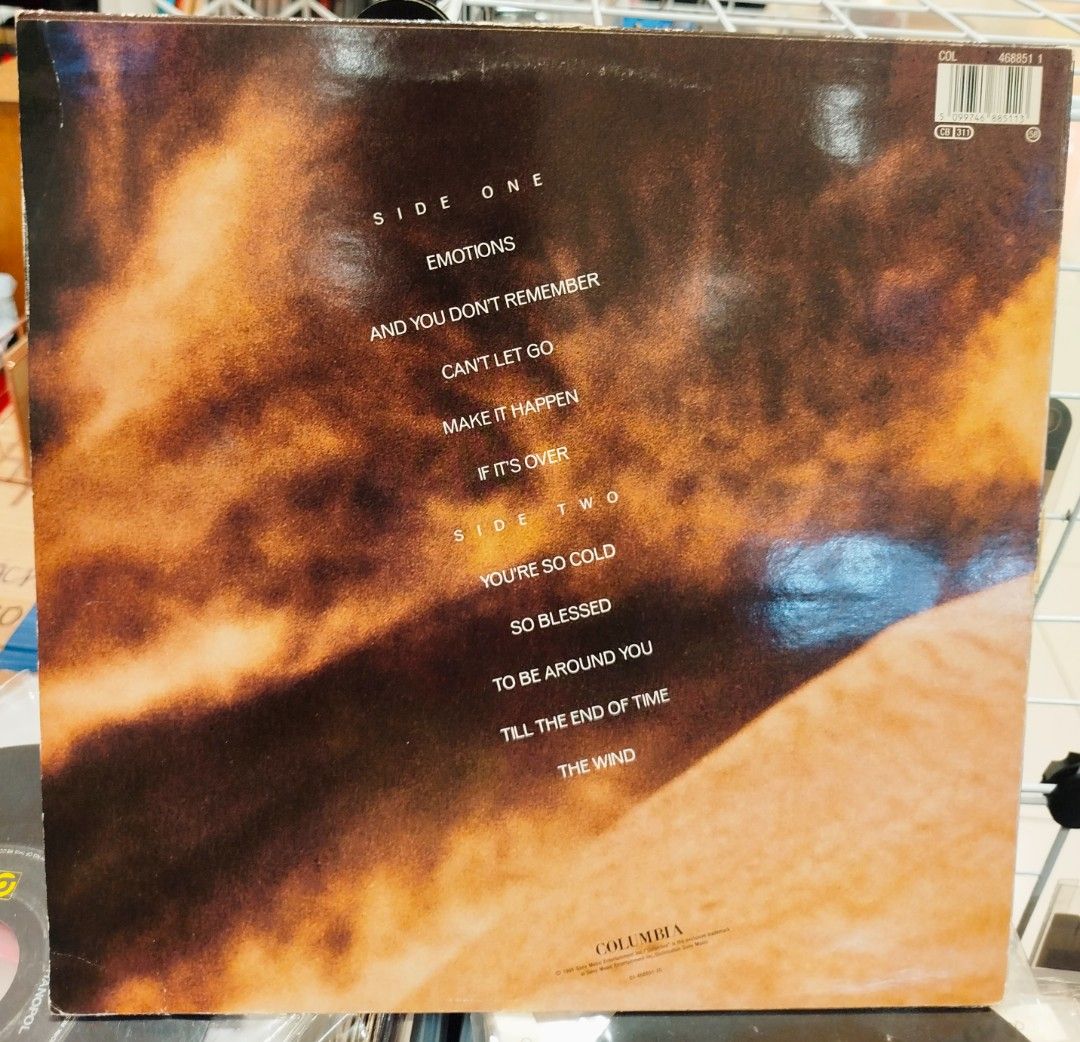 Mariah Carey - Emotions (Category: Vinyls) located in San Juan City. Submitted by rjvs1216 (Listing ID 1457628232, Image 2). Description: Mariah Carey Emotions Vinyl Record Price 2500.