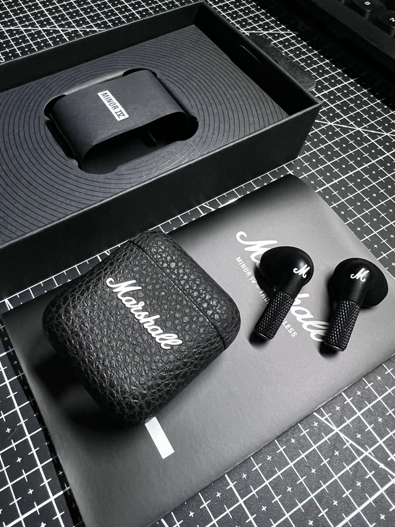 Marshall Minor IV (Category: Earphones) located in Marikina City. Submitted by tsversion0013 (Listing ID 1457686631, Image 2). Description: For sale Marshall Minor IV ✅ 100% Authentic. Original. ✅ 99% Smooth. Looks good as new. ✅ Very Presentable. ✅ Good working Condition. ✅ Compatible with any devices with Bluetooth ✅ Compatible with the Marshall App. ❌ NO issues or defects. ❌ Never been opened or repaired. SPECS : • Marshall Signature Sound • O