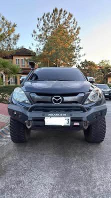 Mazda BT - 50 Bt Auto (Category: Used Cars) located in Manila. Submitted by purecrystal-991d95 (Listing ID 1457580281, Image 2). Description: Mazda BT-50 2019 (4x2) Project Arsenal Build Rocker Bar Fuel Rims LOADED na sa Upgrades Asking price: ₱800,000 NEGO Issue: Paint CHIPS.