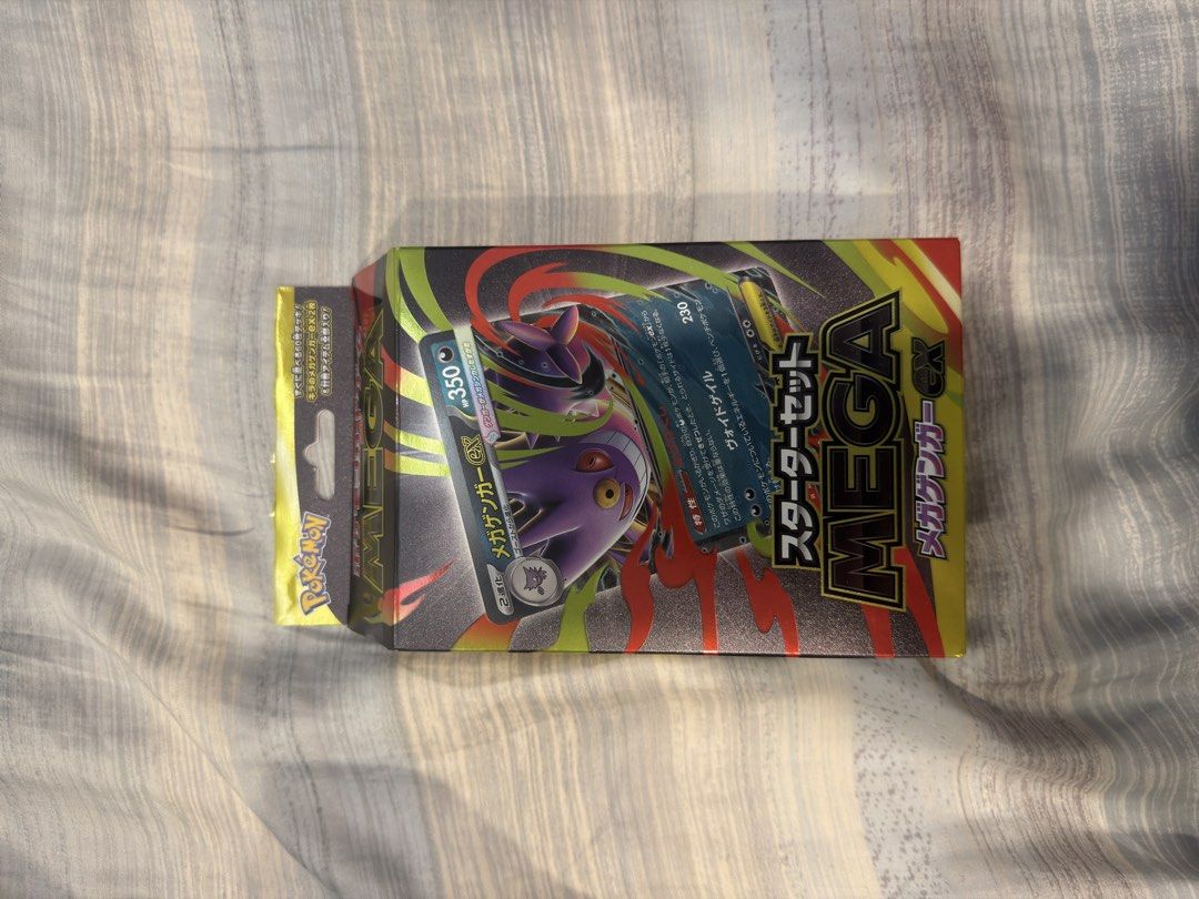Mega Starter Deck (Category: Card Boxes & Cases) located in Singapore. Submitted by pokebutt_tcg (Listing ID 1457677384, Image 2). Description: WTS Sprigatito Start Deck: $30 each 2 X Zorua Start deck : $30 each Mega Gengar Start Deck : $40 Collection of four sealed Japanese Pokémon starter sets. Includes two Zoroark ex starter sets, one Sprigatito and Meowscarada ex starter set, and one Mega Gengar ex starter set. Perfect for fans of the Scarlet