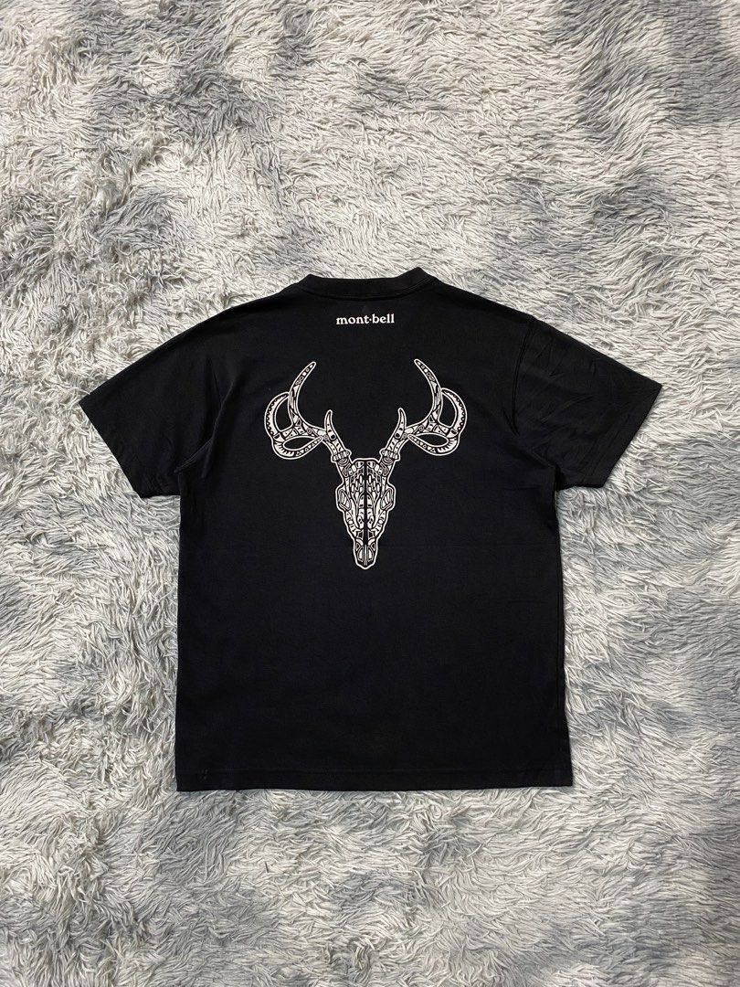 Montbell Deer Shirt (Category: Tshirts & Polo Shirts ) located in Solano. Submitted by solothrifting (Listing ID 1457704121, Image 1). Description: Montbell Deer Shirt Condition: 9.5/10 Size on tag: XS.