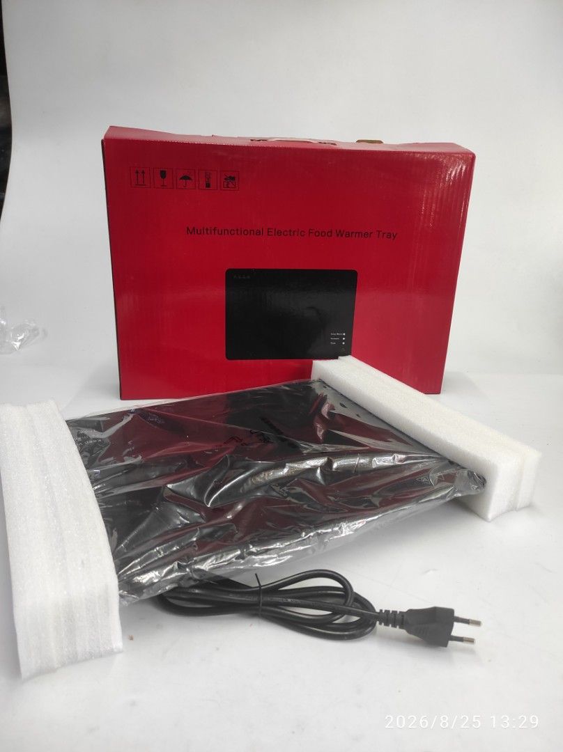 Multifunctional Electric Food Warmer Tray 220V (Category: Cookware & Accessories) located in Quezon City. Submitted by tanramoni (Listing ID 1457558473, Image 3). Description: 2pcs available.