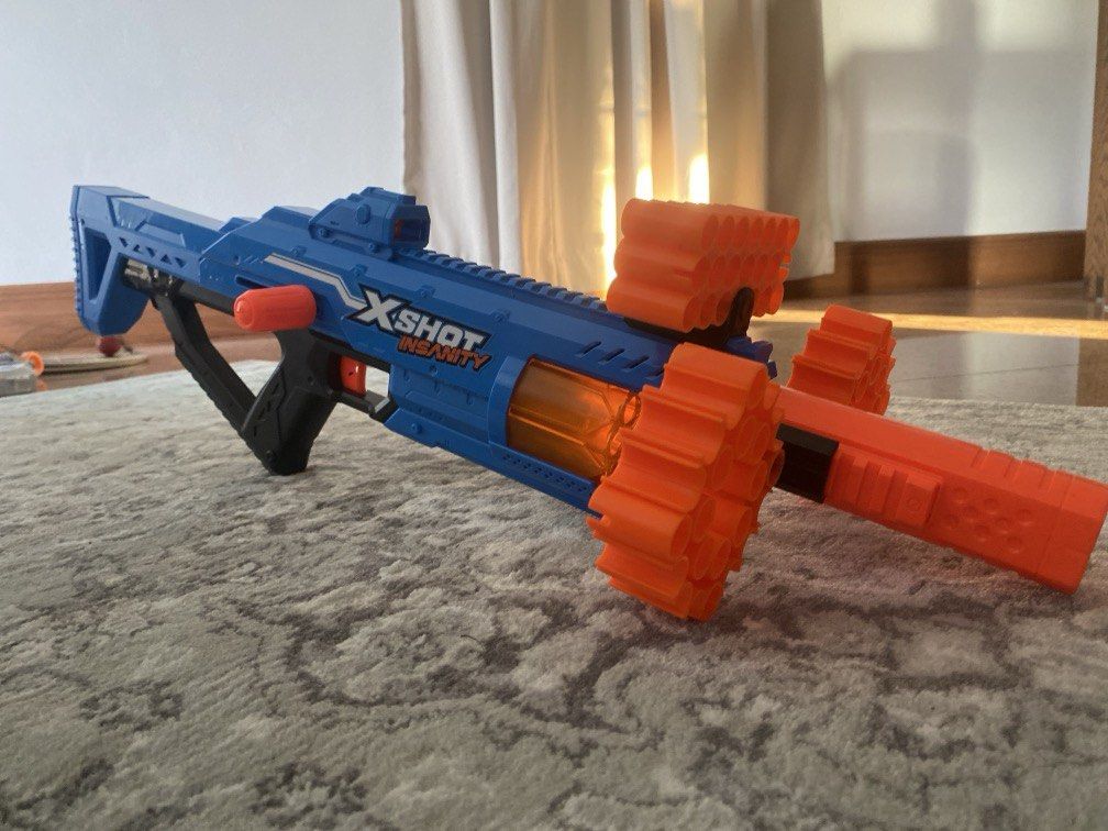 Nerf bundle (Category: Action & Battle Toys) located in Singapore. Submitted by etonne2.0 (Listing ID 1457614536, Image 4). Description: Selling all together for 40$ Meet up at my location All guns are working No bullets included.
