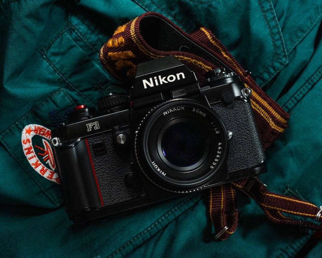 Nikon F3 Film Camera Mint (Category: Cameras) located in Manila. Submitted by eldricarpi (Listing ID 1457535012, Image 2). Description: Last price posted Body Cosmetics 9.5/10 Functions 10/10 Viewfinder 9.5/10 Original strap Original leather case Lens 50 1.8 pancake Cosmetics 9/10 Optics 9/10 Functions 9/10 MD4 Motor drive 10/10 SB 12 Flash SB 16 Flash Extra batteries.
