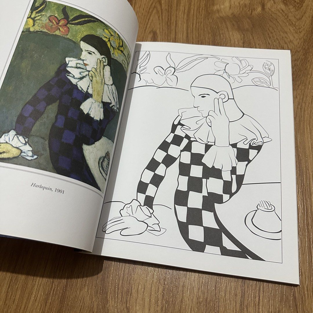 Pablo picasso modern art colouring book (Category: Art & Prints) located in Manila. Submitted by hodlclub (Listing ID 1457633882, Image 2). Description: Bought but never used.