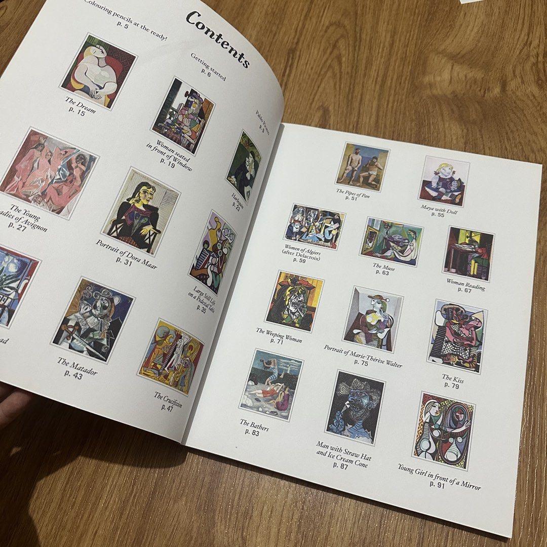 Pablo picasso modern art colouring book (Category: Art & Prints) located in Manila. Submitted by hodlclub (Listing ID 1457633882, Image 3). Description: Bought but never used.