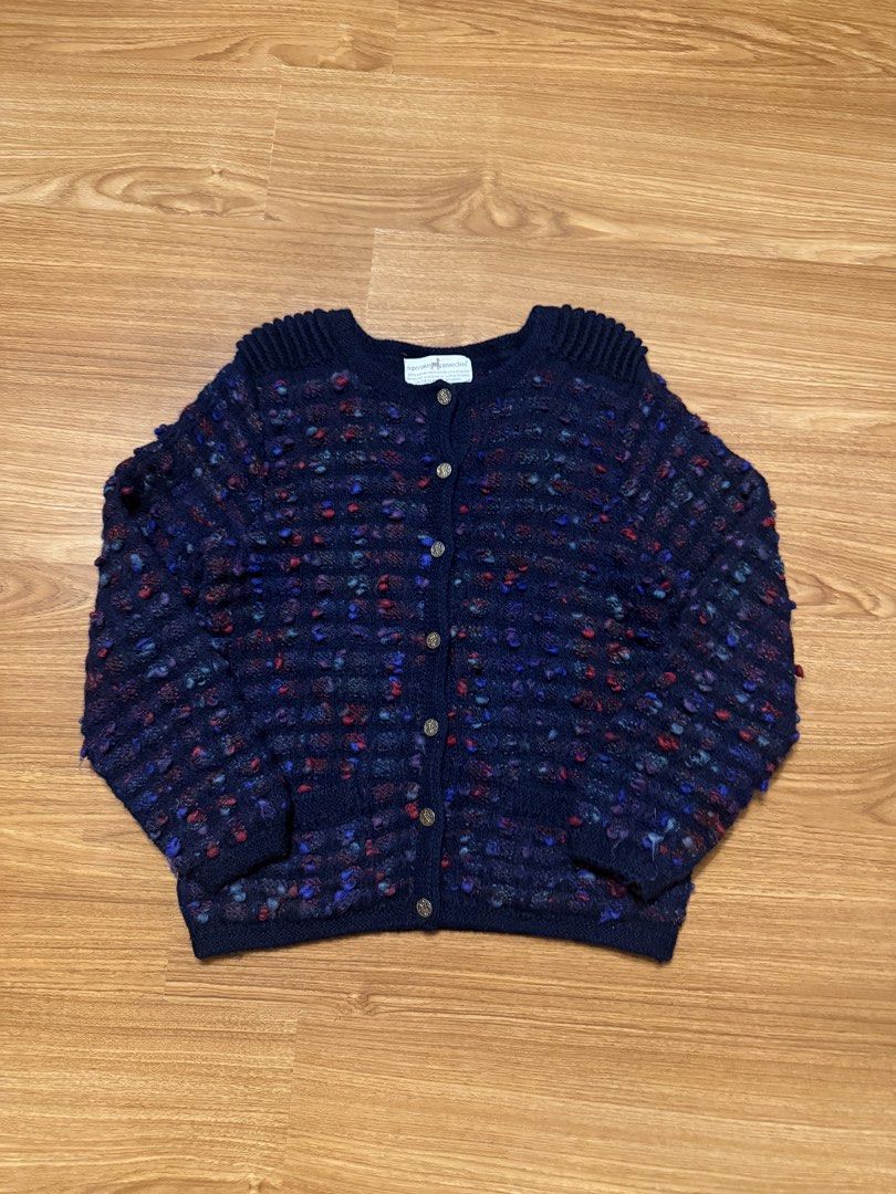 Peruvian Connection vintage knit cardigan s-m (Category: Coats, Jackets and Outerwear) located in Cavite. Submitted by _solidolo (Listing ID 1457522317, Image 2). Description: Pure virgin wool 22 x 20 23 sleeves small-medium.
