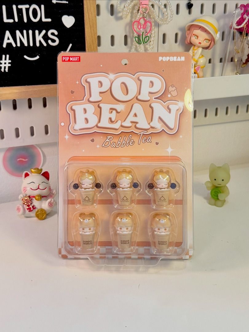 Pop Bean Bubble Tea Series Set (taiwan exclusive) (Category: Designer & Blind Box Toys) located in Muntinlupa City. Submitted by litol_aniks (Listing ID 1457568024, Image 3). Description: ⋆. 𐙚 ˚ taiwan exclusive popbean bubble tea 🛒 ₱300 1 skullpanda & 1 dimoo set 🛒 ₱850 whole set ⤷ sealed! ⤷ onhand and ready to ship ⤷ mop: gcash, gotyme, bpi ⤷ mod: lalamove, j&t, meet up loc: alabang, muntinlupa wts lfb for sale selling popmart pop mart skull