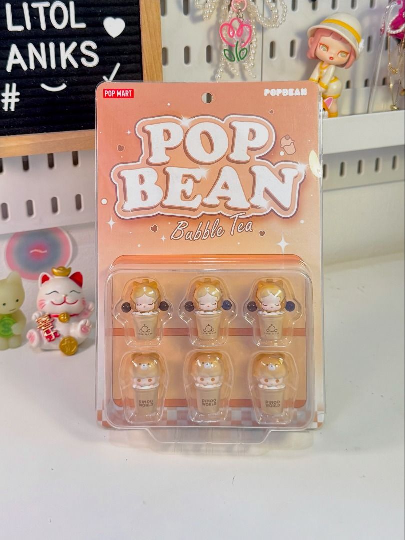 Pop Bean Bubble Tea Series Set (taiwan exclusive) (Category: Designer & Blind Box Toys) located in Muntinlupa City. Submitted by litol_aniks (Listing ID 1457568024, Image 2). Description: ⋆. 𐙚 ˚ taiwan exclusive popbean bubble tea 🛒 ₱300 1 skullpanda & 1 dimoo set 🛒 ₱850 whole set ⤷ sealed! ⤷ onhand and ready to ship ⤷ mop: gcash, gotyme, bpi ⤷ mod: lalamove, j&t, meet up loc: alabang, muntinlupa wts lfb for sale selling popmart pop mart skull