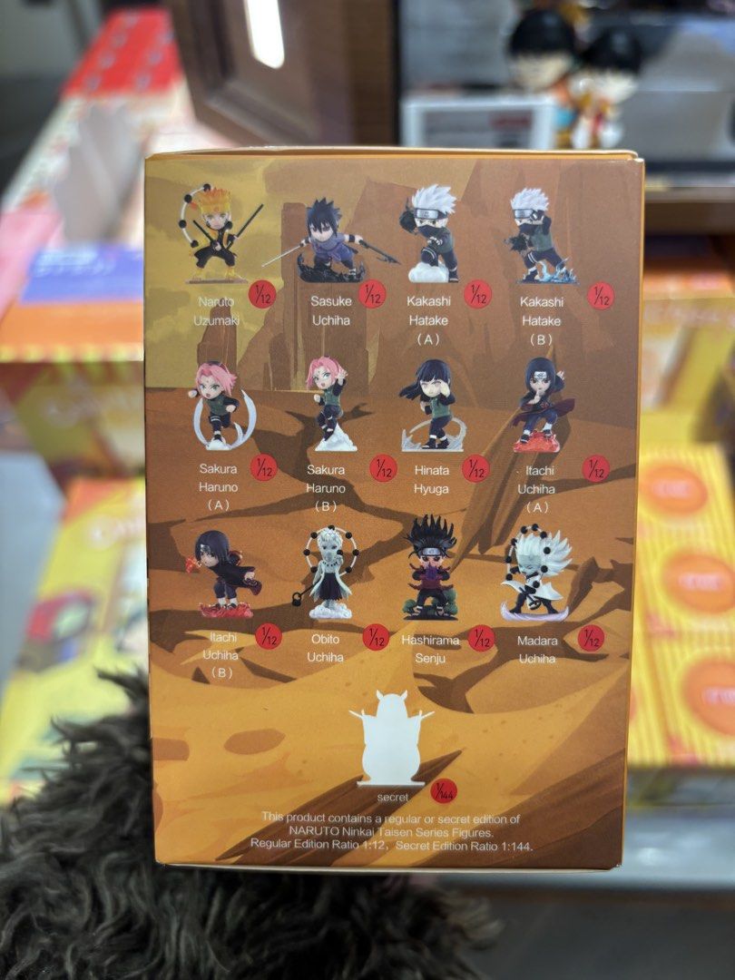 Popmart Naruto Shippuden (Category: Figurines & Statues) located in Manila. Submitted by anglnpcy (Listing ID 1457553700, Image 2). Description: Popmart Naruto Shippuden *Obito/ Madara - unsealed without box but complete inclusions. .