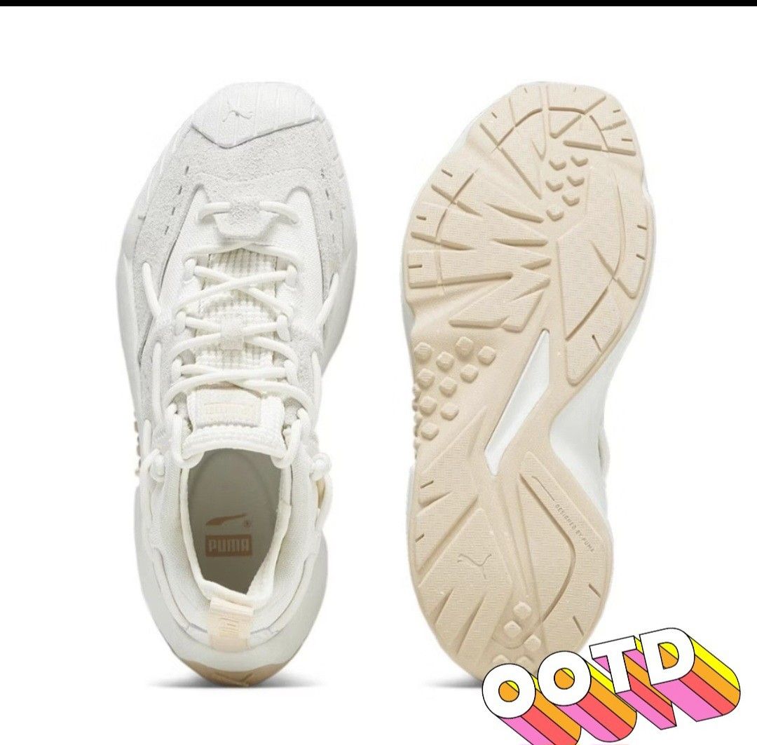 Puma Plexus Sand Unisex Sneakers (Category: Sneakers) located in Bulacan. Submitted by firsthand_personalstuff (Listing ID 1457669420, Image 2). Description: Steal Price!!! Authentic Puma Plexus Sand - Puma Plexus Sand sneakers - Color: Frosted Ivory-Gray - Size: UK 4.5 - Purchased from Puma Store - Worn only a few times - Original box included 3500 only size UK4.5 - Unisex Original Price - P9700 with proof of purchase wala pa sa store neto selli