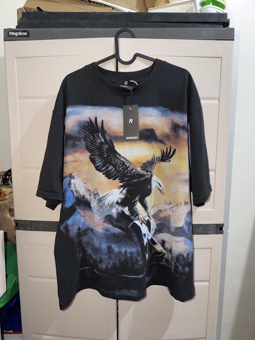Represent Chrome Flight T-Shirt (Category: Tshirts & Polo Shirts ) located in Makati City. Submitted by wrldonrugsph (Listing ID 1457593030, Image 1). Description: Represent Chrome Flight T-Shirt Available for Pre Order (7-10 Days) Available Size: S,M,L and XL ₱500 down payment, with the remaining balance payable upon arrival. .