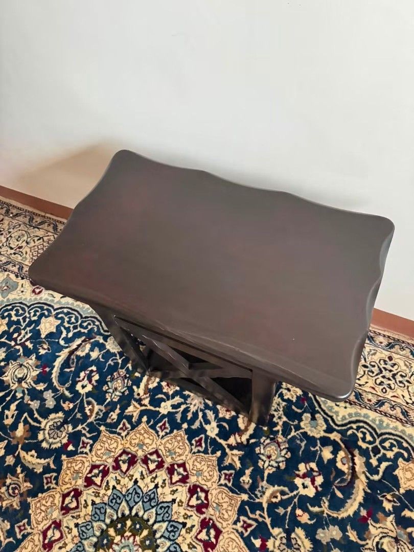 Rustic Side Table (Category: Tables & Sets) located in Meycauayan. Submitted by marygracecasimiro (Listing ID 1457609140, Image 3). Description: Available - Vintage Karimoku Rustic Side Table In good condition 10k Check photos first before buying✅ DM to Inquire🧡 Item will be sold AS IS. Please refrain from purchasing if you are particular about USED items and imperfections Major issues will be stated or shown through pictures if there is any.💚.