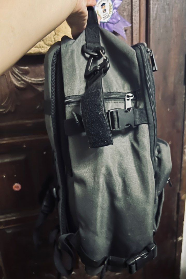 SALE backpack Tactical dude Dadbag (Category: Backpacks) located in Manila. Submitted by gee0505 (Listing ID 1457688947, Image 2). Description: Complete with pouches brand new never been used . Srp : 4k plus Bought in Seattle.