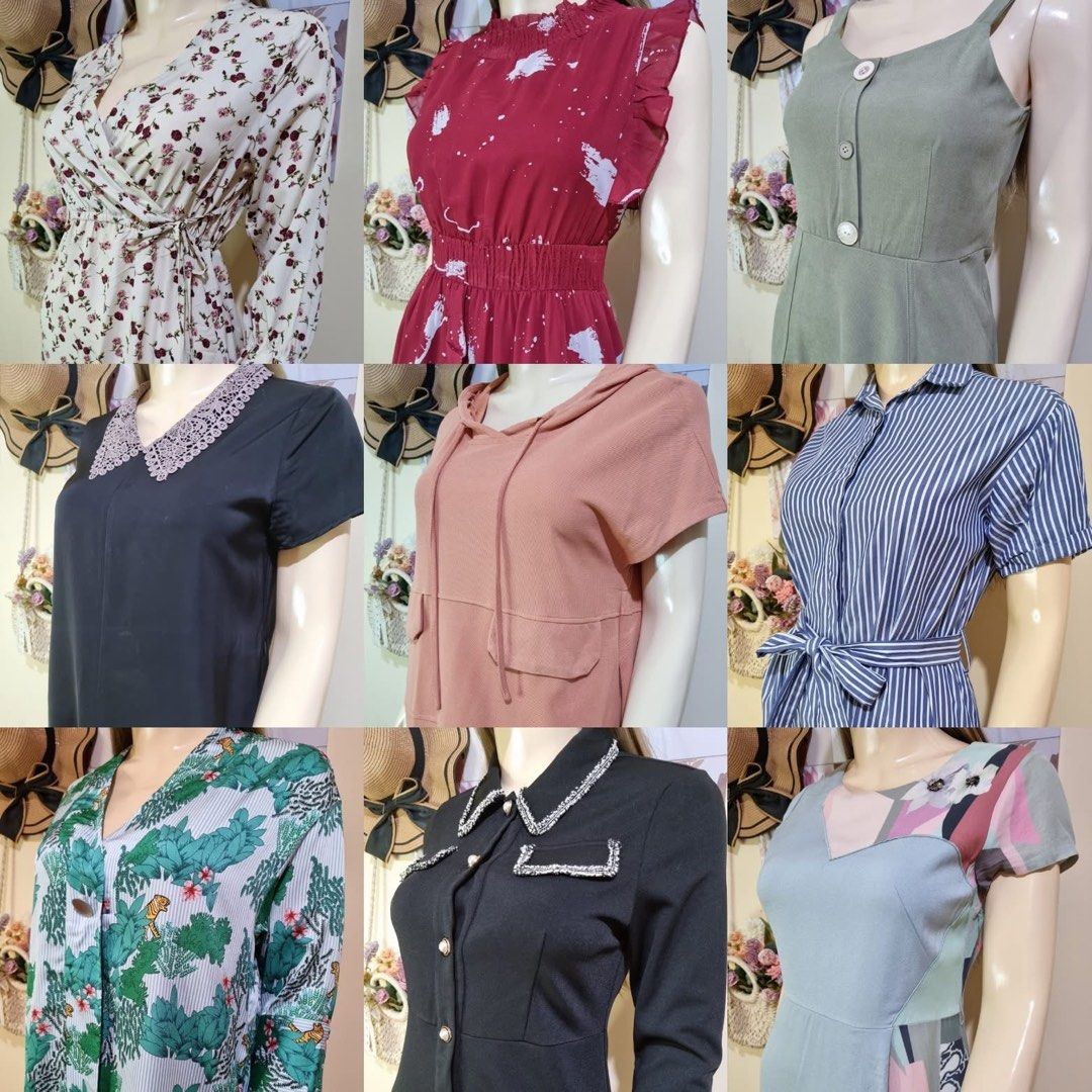 Sealed Ukay Bale - C78A+A / mixed mini, midi maxi dresses (Category: Dresses) located in Quezon City. Submitted by jyownuh (Listing ID 1457681434, Image 2). Description: - Sealed ukay bale - with approx 150-180 pcs mini/midi/maxi dress - Photos from previous batches attached - Please note that conditions of bale contents are never guaranteed. ***Dati akong nagtitinda ng ukay pero di na na-asikaso mula ng nagbalikan sa office. Original price ng ba